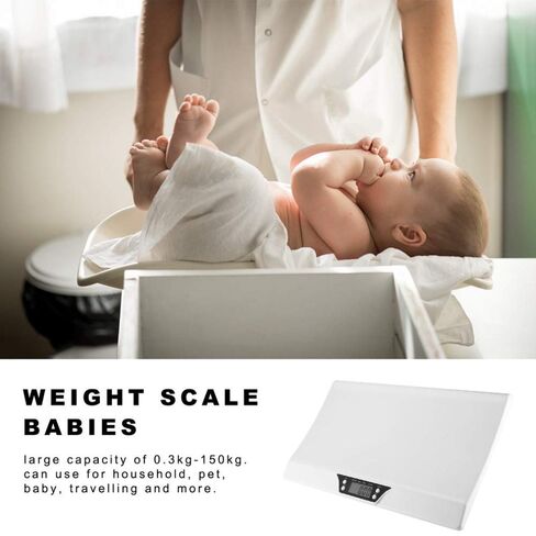 LCD Digital Electronic Stable Scale Baby Weighting Scale 20Kg Mini Multifunction Low Alarm Kids Pet Body Weight Meter Accurate Measurement in Kuwait