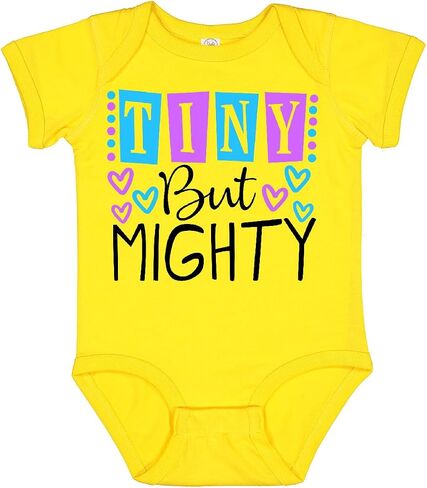 inktastic Tiny But Mighty Baby Bodysuit in Kuwait