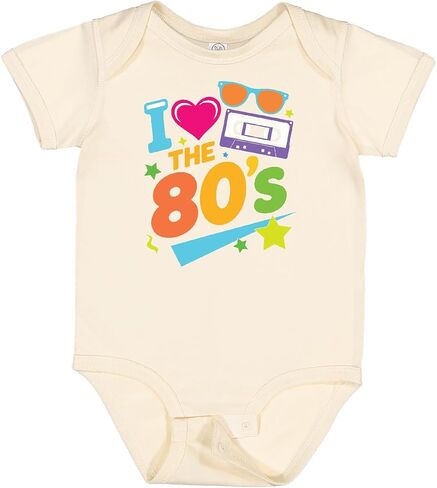 inktastic I Love the 80s Retro Style Baby Bodysuit in Kuwait