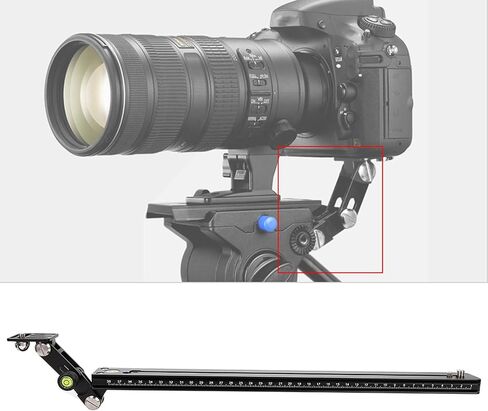 Telephoto Lens Support Bracket,Telephoto Zoom Lens Bracket Set Long Focus Camera Support Quick Release Plate Bird Watching(F400-38) in Kuwait