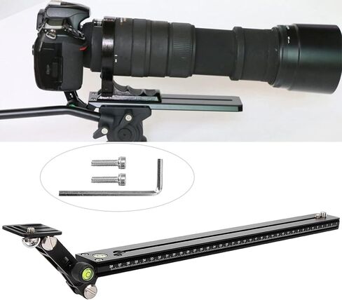Telephoto Lens Support Bracket,Telephoto Zoom Lens Bracket Set Long Focus Camera Support Quick Release Plate Bird Watching(F400-38) in Kuwait