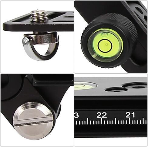 Telephoto Lens Support Bracket,Telephoto Zoom Lens Bracket Set Long Focus Camera Support Quick Release Plate Bird Watching(F400-38) in Kuwait