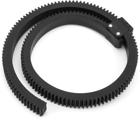 Follow Focus Lens Gear Belt Adjustable Rubber Plastic with Quick Lock for 46-92mm Lenses, Precise Cinematic Control for DSLR and Videography Rig in Kuwait