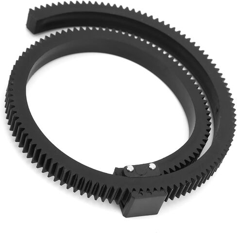 Follow Focus Lens Gear Belt Adjustable Rubber Plastic with Quick Lock for 46-92mm Lenses, Precise Cinematic Control for DSLR and Videography Rig in Kuwait