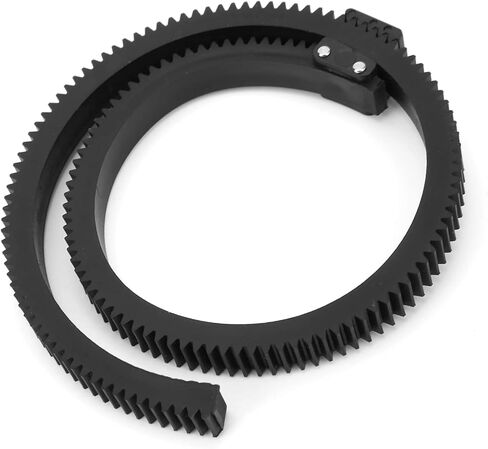 Follow Focus Lens Gear Belt Adjustable Rubber Plastic with Quick Lock for 46-92mm Lenses, Precise Cinematic Control for DSLR and Videography Rig in Kuwait