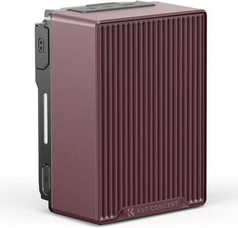K&F CONCEPT V Mount Battery, 99Wh PD100W USB-C Fast Charging V Lock Battery | Dual D-TAP USB-C/A DC BP Port with TFT Display Emergency Light for Camera, Camcorder, Monitor, Video Light, Phones, KF-V99 SE in Kuwait