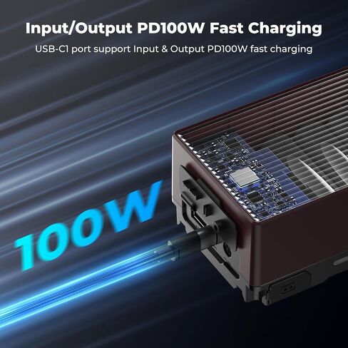 K&F CONCEPT V Mount Battery, 99Wh PD100W USB-C Fast Charging V Lock Battery | Dual D-TAP USB-C/A DC BP Port with TFT Display Emergency Light for Camera, Camcorder, Monitor, Video Light, Phones, KF-V99 SE in Kuwait