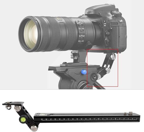 Telephoto Lens Support Bracket,Telephoto Zoom Lens Bracket Set Long Focus Camera Support Quick Release Plate Bird Watching(F250-38) in Kuwait