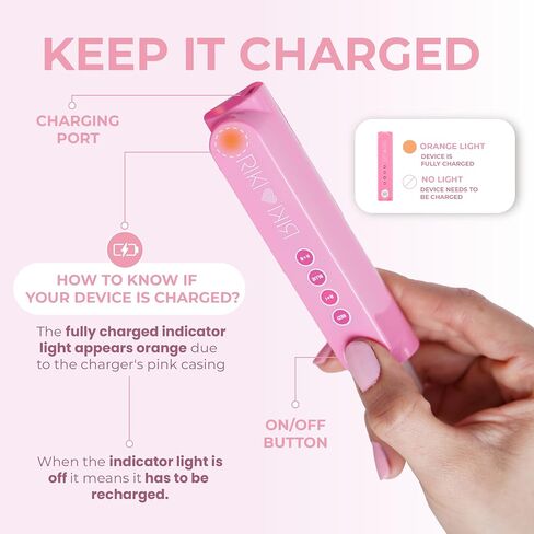 RIKI LOVES RIKI RIKI BABY FACE LED Beauty Mask for Face, 4-Mode Home Skincare Device for Radiant and Smooth-Looking Skin, Portable Rechargeable Facial Light Care Mask, 10-Minute Daily Use in Kuwait