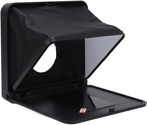 TC7 Foldable Portable Teleprompter, Compatible with Smartphone Tablet SLR Camera, with Remote Control and Cold Shoe Mount, for Online Teaching Video Recording Hos in Kuwait