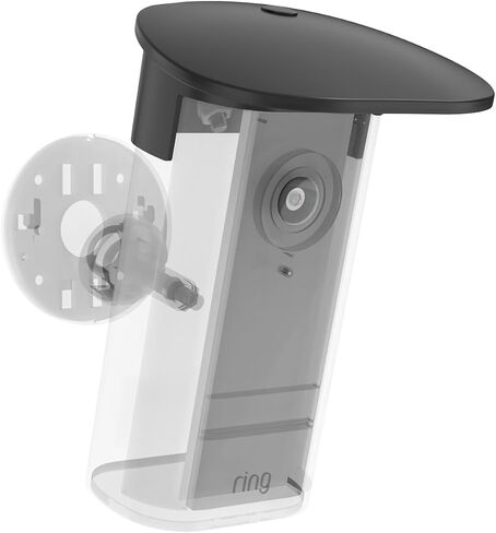 Sun Rain Shade Camera Cover Compatible with R ing Spotlight Cam Pro, Plug-in(2nd Gen), for R ing Outdoor Weather-Resistant Shield Case in Kuwait