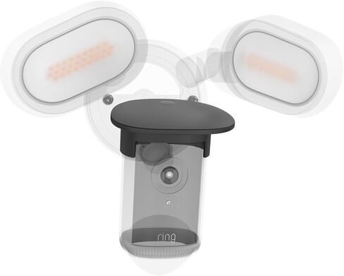Sun Shade Rain Cover Compatible with R-ing Floodlight Cam Pro, Wired (2nd Gen), White in Kuwait