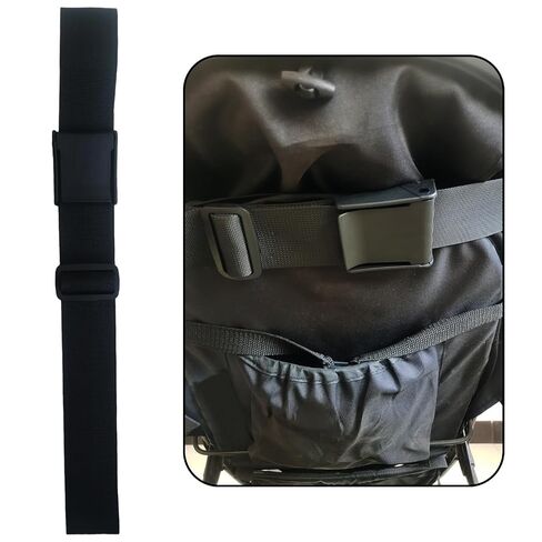 Pram Sit Up Strap for Stroller Universal Sit Me Up Straps Upright Pram Seat Sit Up Strap for Babyzen Stroller Yoyo Stroller Accessories 1Pcs (Black) in Kuwait