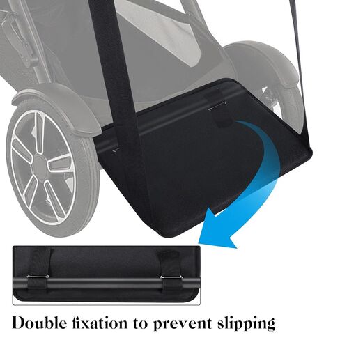 Stroller Wagon Standing Board,Universal Stroller Buddy Standing Board,Stand Up Accessories with Adjustable Length-Slip-Resistant Surface for Toddlers,Stroller Accessories,Easy to Use,Black in Kuwait