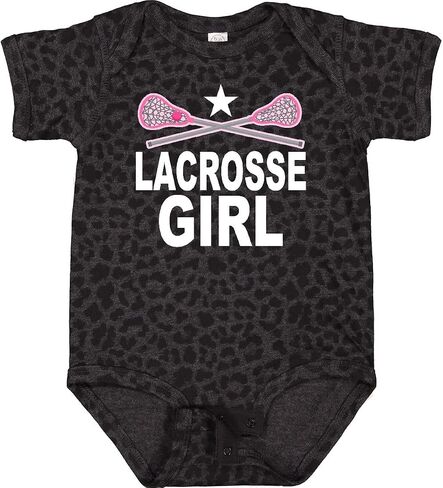 inktastic Lacrosse Girl Baby Bodysuit in Kuwait