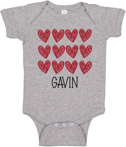 TATY Kids Hearts Gavin Baby Infant Bodysuit in Kuwait