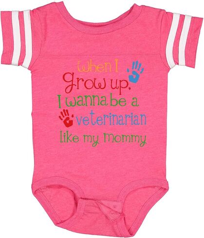 inktastic Veterinarian Like Mommy Baby Bodysuit in Kuwait