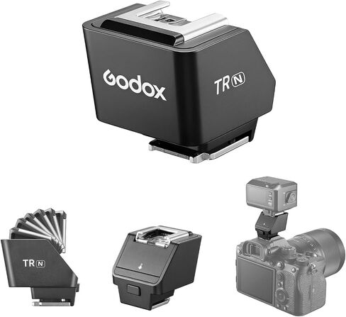 Godox TR-C TTL Hot Shoe Riser for Canon Cameras,0-90° Angle Adjustment,30mm Height Increase, Reduce Lens Shadow Compatible with Godox iT30 Pro C,iT20 C,iT22C,iM30,iM20,iM22 Mini Flash in Kuwait