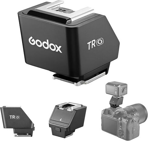Godox TR-C TTL Hot Shoe Riser for Canon Cameras,0-90° Angle Adjustment,30mm Height Increase, Reduce Lens Shadow Compatible with Godox iT30 Pro C,iT20 C,iT22C,iM30,iM20,iM22 Mini Flash in Kuwait