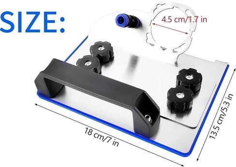 45 Degree Tile Chamfering Tool, Ceramic Tile Cutter Tool, Angle Grinder Attachments Stand for The Pro, Tile 45 Degree Angle Cutting Tool for 100-Type Angle Grinders, for Precise Tile Cutting in Kuwait