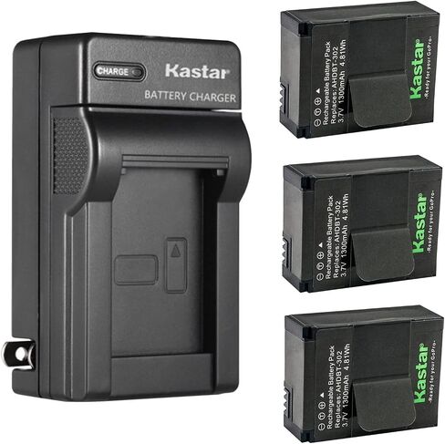 Kastar 1-Pack Battery and AC Wall Charger Replacement for Suptig Diving Light High Power Dimmable Waterproof LED Video Light, Suptig XShot Dimmable Waterproof (45m) LED Video Light in Kuwait