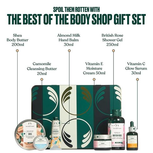 The Best of The Body Shop Gift Set | 6-Piece Face & Body Care Routine in Kuwait
