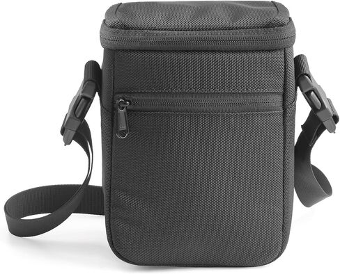 KANI 816269 Filter Case, 3.9 inches (100 mm) Wide Semi-Hard Case for Square Filters, 7 Pieces (3 x 3.9 x 5.9 inches (100 x 150 mm) x 3.9 inches (100 x 150 mm) + Holder Storage, Shoulder Strap Included in Kuwait