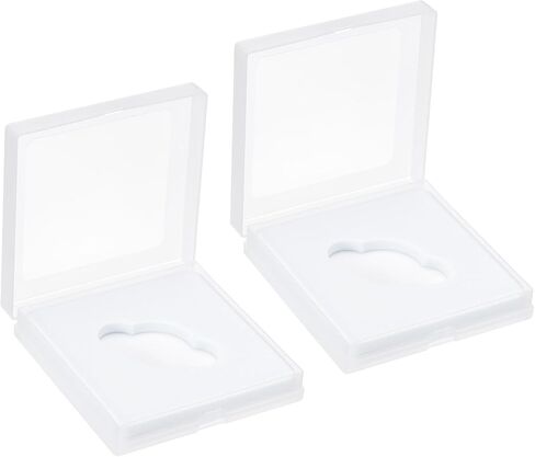 30.5mm Lens Filter Case, 2pcs Camera Filter Case Portable Lens Filter Box Water Resistant Dustproof Plastic for Photography Filter Storage in Kuwait