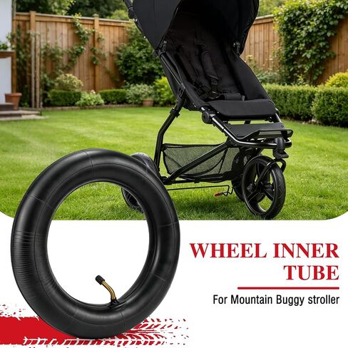 Rear Wheel Tire Tube for Mountain Buggy Swift & Breeze & Duet Double,10' Wheel Tube Replacement Strollers（3pc） in Kuwait