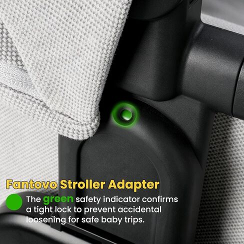 Stroller Adapter Connector for UPPAbabyV1/V2/V3 Bassinet to Nuna Mixx Next-Easy to Install, Safe and Durable Adapter to Connect Strollers and Bassinets (2-Pack) in Kuwait