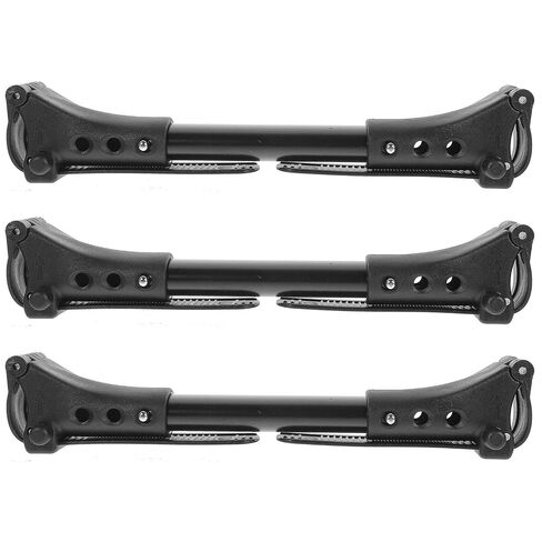 Yardwe Twin Baby Stroller Connector 3 Pack, Black | Universal Double Stroller Accessory for Outings Theme Parks Babysitters in Kuwait
