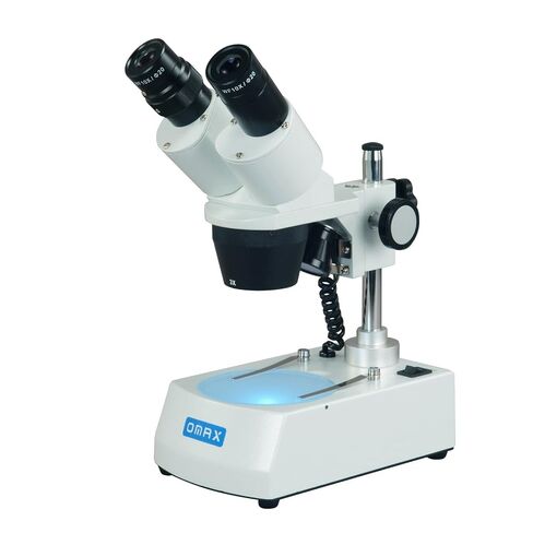 OMAX 10X-20X-30X-60X LED Binocular Stereo Microscope with Dual LED Lights in Kuwait