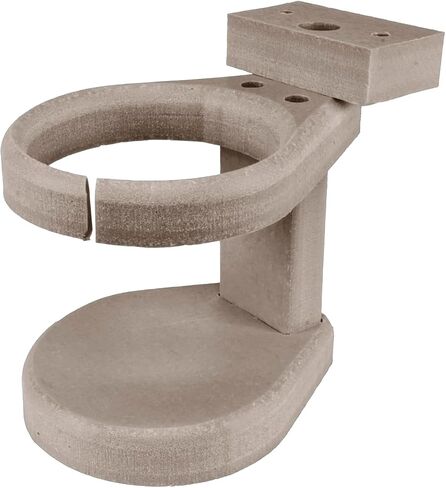 Adirondack Chair Cup Holder Attachment – Durable Poly Lumber Drink Holder – Adjustable Accessory for Polywood Outdoor Furniture, Teak in Kuwait