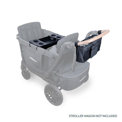 WONDERFOLD L4 Accessory Bundle for 4-Seater Stroller Wagons – Includes 4-Cup Parent Console with Insulated Drink Holders and L4 Flex Snack Tray in Kuwait