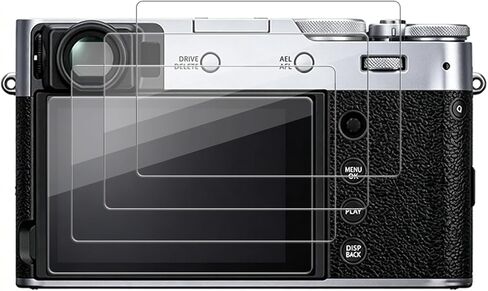 4-Pack for Fujifilm X100VI X100V Camera Screen Protector,0.3mm Ultra-Thin 9H Hardness Tempered Glass, Full Coverage, LCD Display Film, HD Clear, Anti-Scratch, Bubble-Free in Kuwait