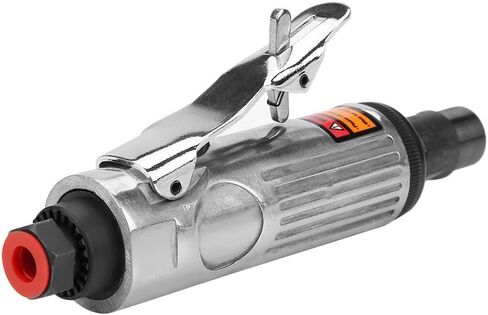 1/4 Inch Pneumatic Rod Grinder, Lightweight Air Angle Grinding Tool for Crafts, Long Service Life for Metal Products (AT-7032K Small Single Product 3mm Chuck) in Kuwait