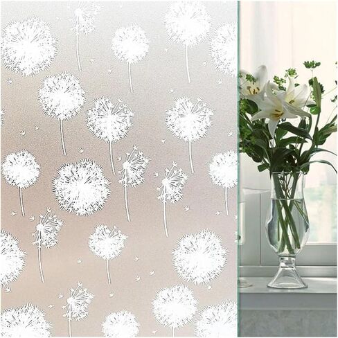 3D Rainbow Window Film Privacy Decorative Stickers Heat Control for Glass Self-Adhesive Removable Vinyl Anti UV Home for Room(Color 3,45x300 cm) in Kuwait