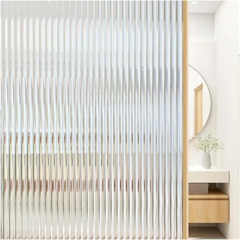 Frosted Window Privacy Film Removable UV Blocking Glass Stickers Static Cling Windows for Room in Kuwait