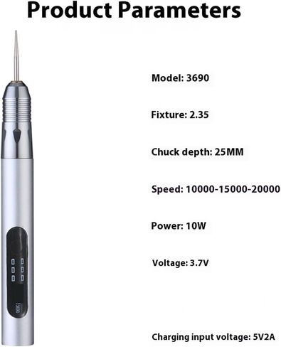Electric Grinding Tool, Small Electric Grinder Electric Polishing Grinder in Kuwait