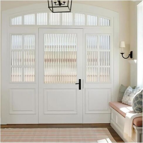 Frosted Window Privacy Film Removable UV Blocking Glass Stickers Static Cling Windows for Room in Kuwait
