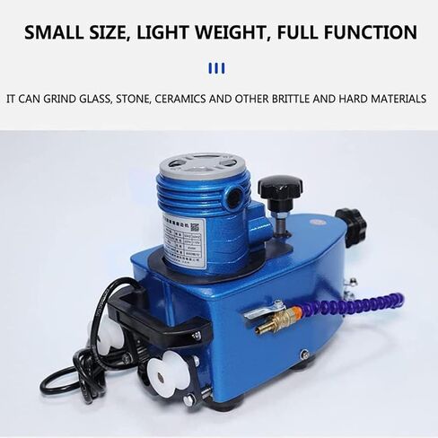 Electric Glass Edge Grinder 8000r/Min Portable Small Glass Edge Grinder, Straight Round Bevel Glass Edge Grinder Glass Acrylic polishing Machine in Kuwait