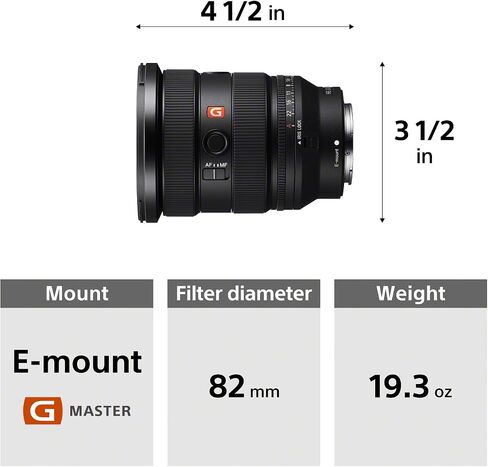 Sony FE 16-35mm F2.8 GM II Full-frame Large-aperture Standard Zoom G Master Lens E-mount (Renewed) in Kuwait
