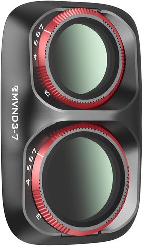 Freewell VNDXMIST Filter 3–7 Stops for Osmo Pocket 4P & Xtra Muse 2 Pro | Variable ND and black mist filter for controlled exposure and cinematic glow effect in Kuwait