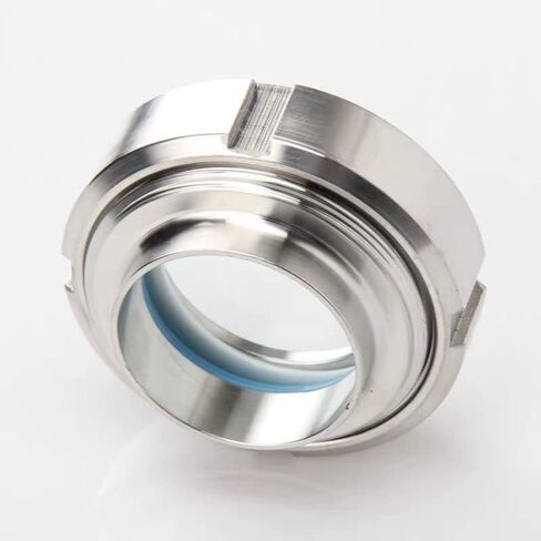 1Pcs 108mm Sight Glass Diopter Stainless Steel SS304 Circular Viewing Sight Glass in Kuwait