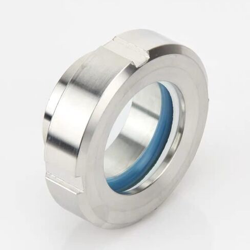 1Pcs 108mm Sight Glass Diopter Stainless Steel SS304 Circular Viewing Sight Glass in Kuwait