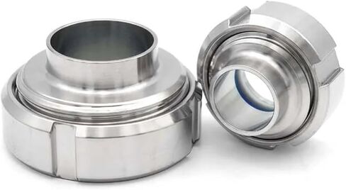 1pc Tube Outer Diameter 57mm SS304 Stainless Steel Sight Glass Diopter Circular Viewing Sight Glass in Kuwait
