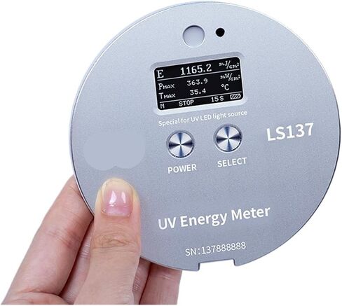 Light Meter, UV Meter Uv Energy Radiometer UVA LED Light Sources LS137 Measure Power and Temperature Ultra Small Size,Light Meter Photography in Kuwait