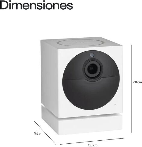 Wyze Cam Outdoor Add-on Security Camera, 1080p HD Indoor/Outdoor Wire-Free Smart Home Camera with Night Vision, 2-Way Audio, Compatible with Alexa & Google Assistant (base station required) (Renewed) in Kuwait