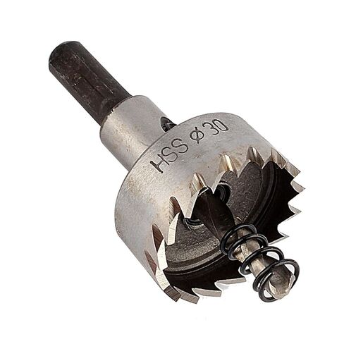 Hyuduo 30mm Metal Hole Saw Cutter Drill Bit Carbide Teeth for Fast Cutting Split Tip Pilot Drill No Walking for Sheet Metal Stainless Steel in Kuwait
