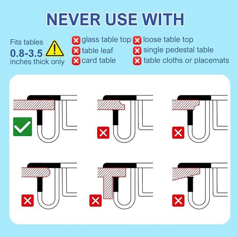 Portable Hook On High Chair with Tray for Baby & Toddler,Space-Saving Clip On Travel High Chair,Detachable Washable Seat Cover,Feeding Seat for Dining Table & Counter,with Carry Bag(Black) in Kuwait